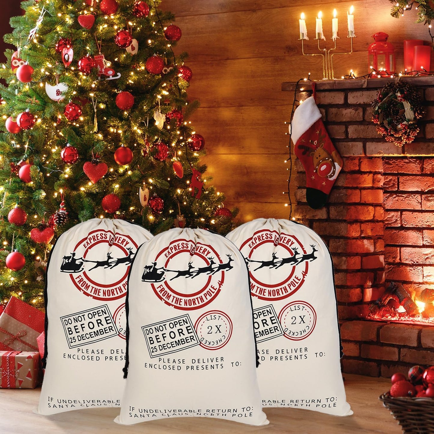 Custom Santa Sacks