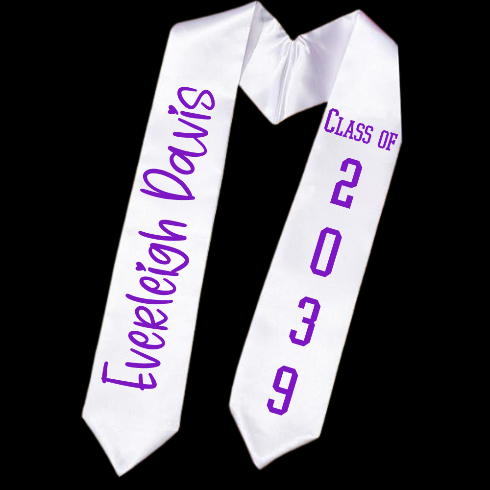 Custom KIDS Graduation Sashes