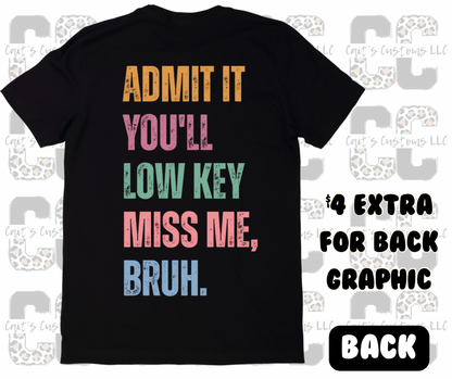 Bruh We Out Graphic